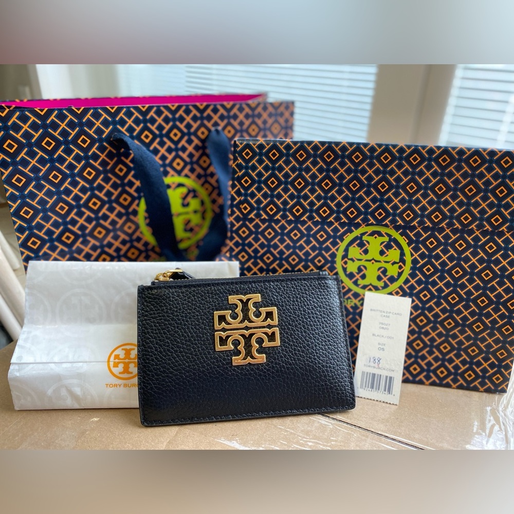 Tory Burch Zip Card Case/ Wallet